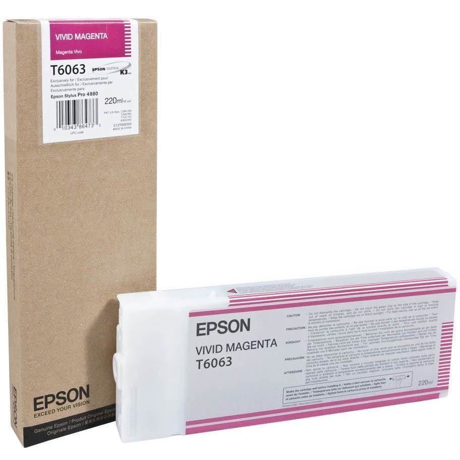 Epson T6063 kirkas magenta