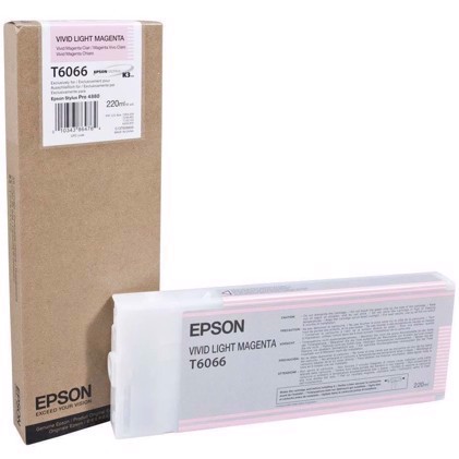 Epson T6066 vaalea magenta