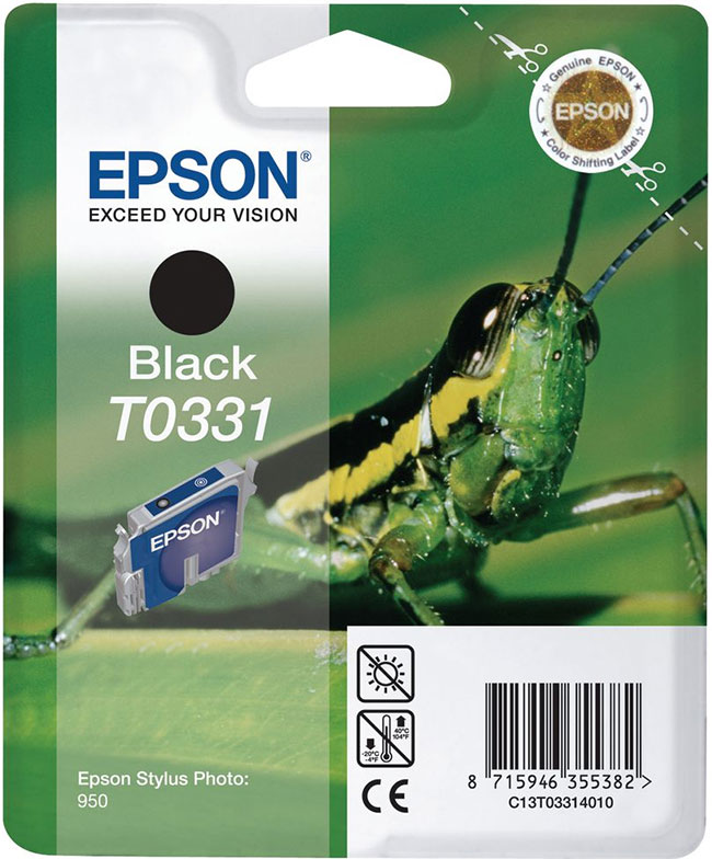 Epson T0331 Musta