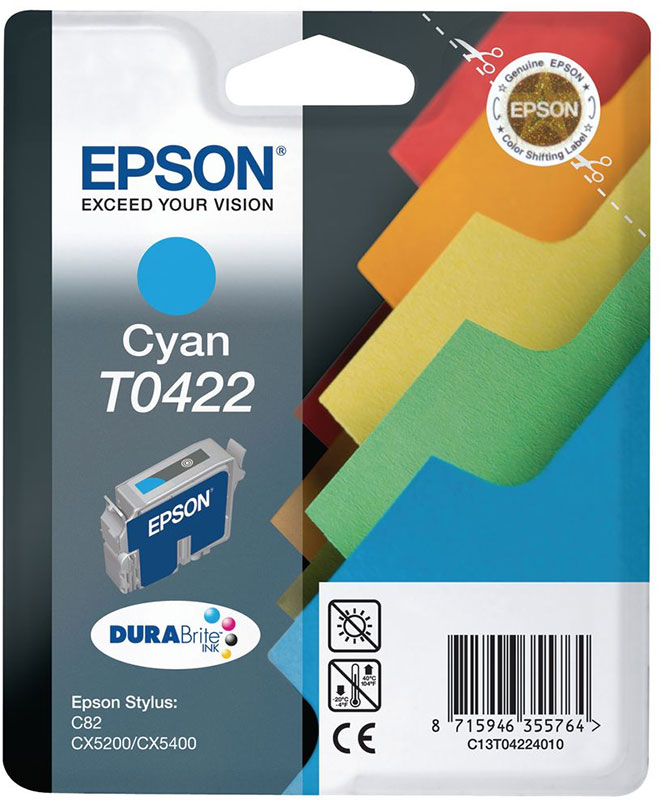Epson T0422 Syaani XL
