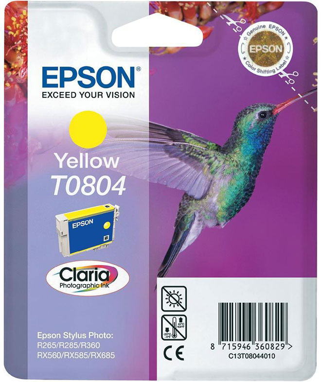 Epson T0804 Keltainen