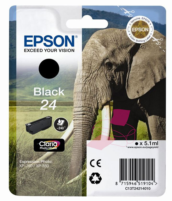 Epson 24 (T2421) Musta