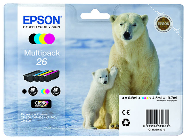 Epson T2616 Säästöpakkaus (4 väriä)