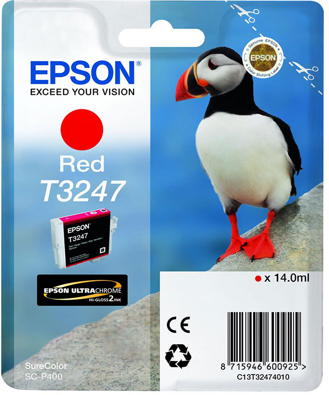 Epson T3247 Punainen