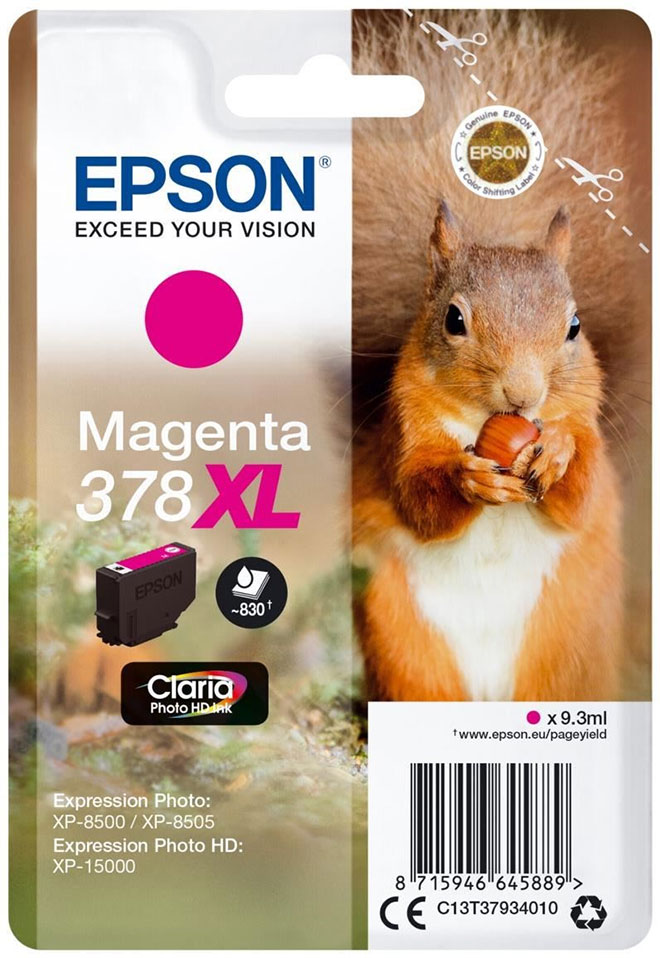 Epson 378XL (T3793) Magenta