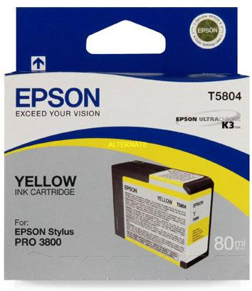 Epson T5804 Keltainen