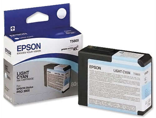 Epson T5805 Vaalea syaani