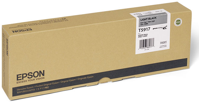 Epson T5917 Vaalea musta