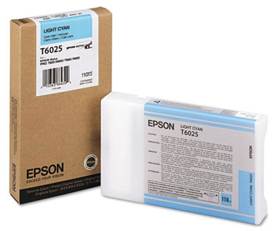 Epson T6025 Vaalea syaani