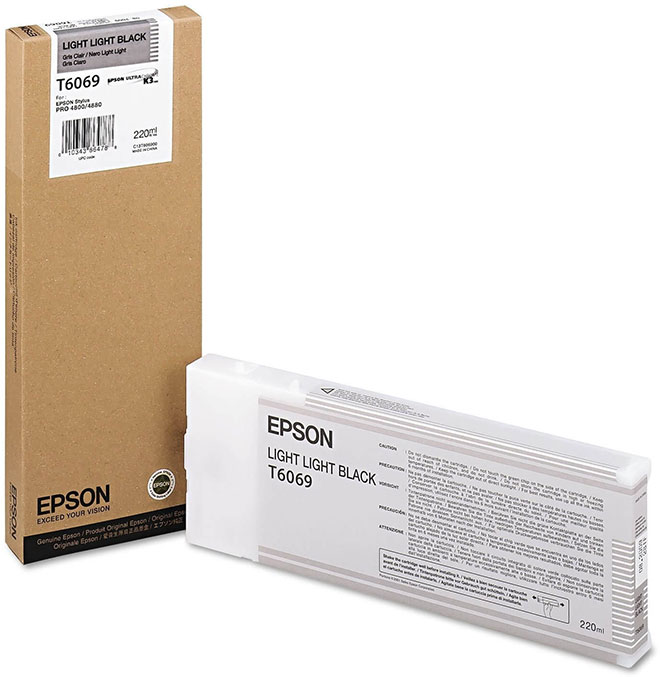 Epson T6069 erittäin vaalea musta
