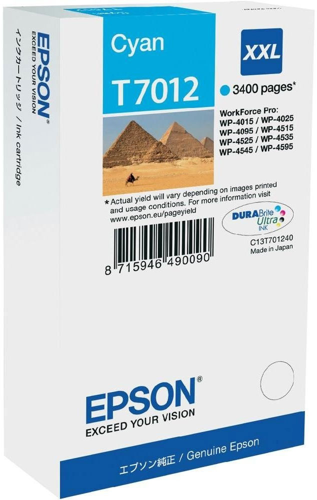 Epson T7012 Syaani XXL