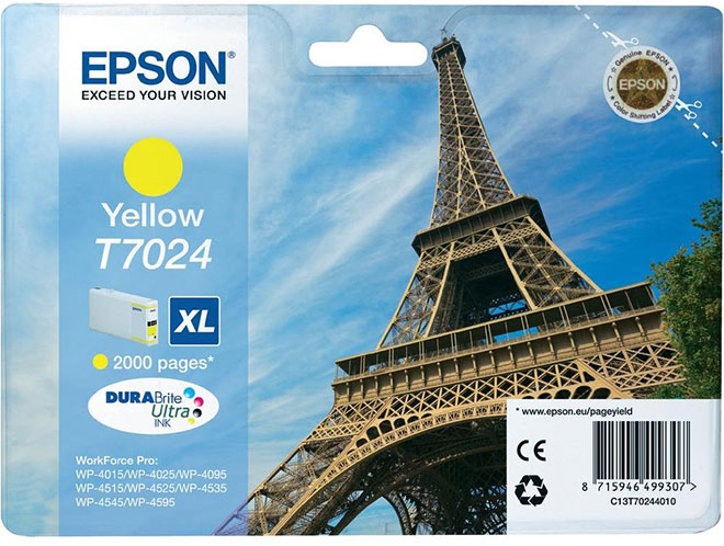 Epson T7024 Keltainen XL