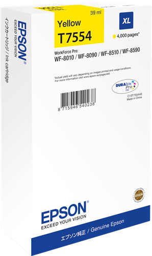 Epson T7554 Keltainen XL