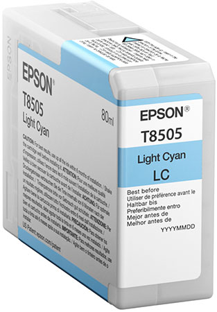 Epson T8505 Vaalea syaani
