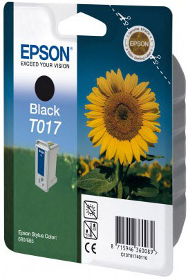 Epson T017 Musta