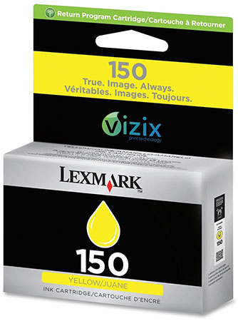 Lexmark 150 (14N1610E) Keltainen