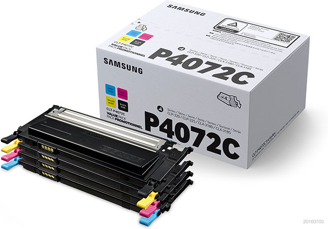 Samsung P4072C (CLT-P4072C) Säästöpakkaus 4 väriä