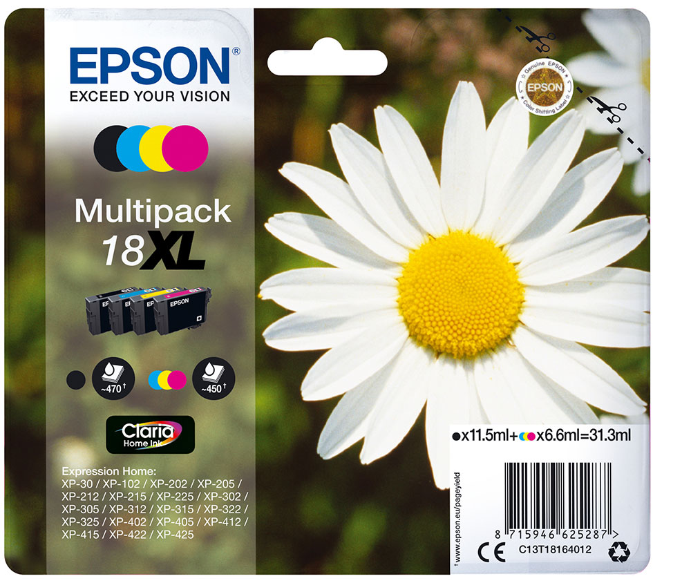 Epson 18XL Multipack (4 väriä)
