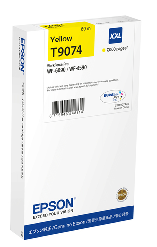 Epson T9074 Keltainen XXL